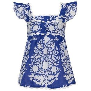 Juliet Dunn Baby Doll Top Size 3 (UK Sizing) Medium